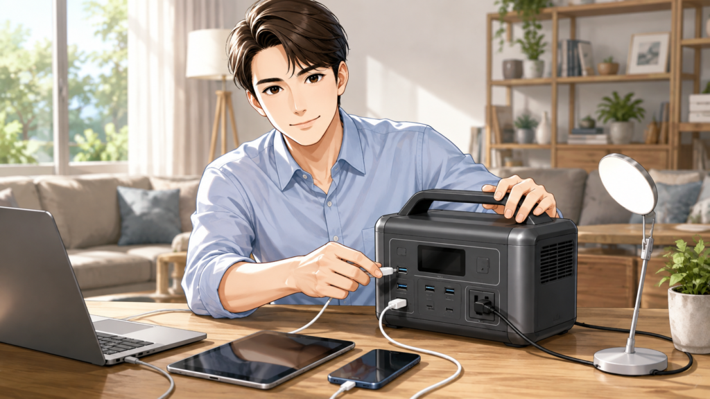ポータブル電源を普段使いするにはどうする？