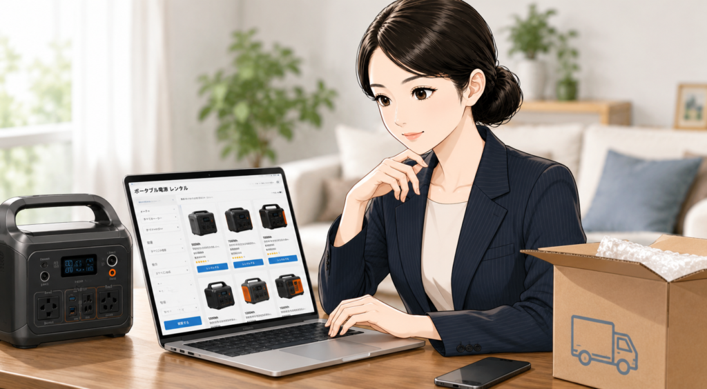 確実に借りたいなら宅配レンタルが使いやすい
