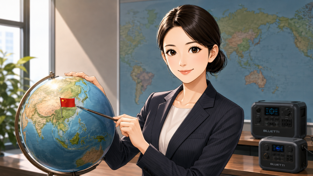 BLUETTIはどこの国のメーカーか