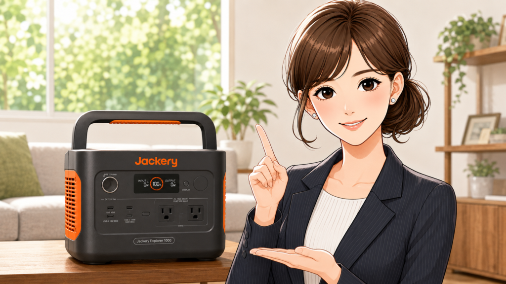 Jackeryポータブル電源が選ばれる理由