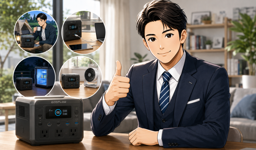 エコフローのポータブル電源の評判