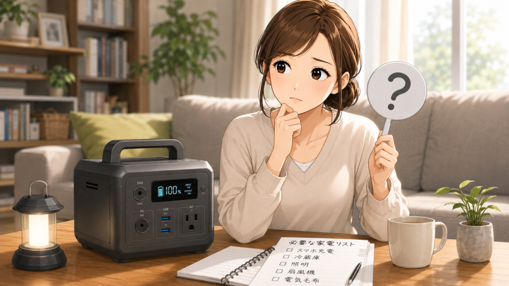 ポータブル電源が必要な人といらない人