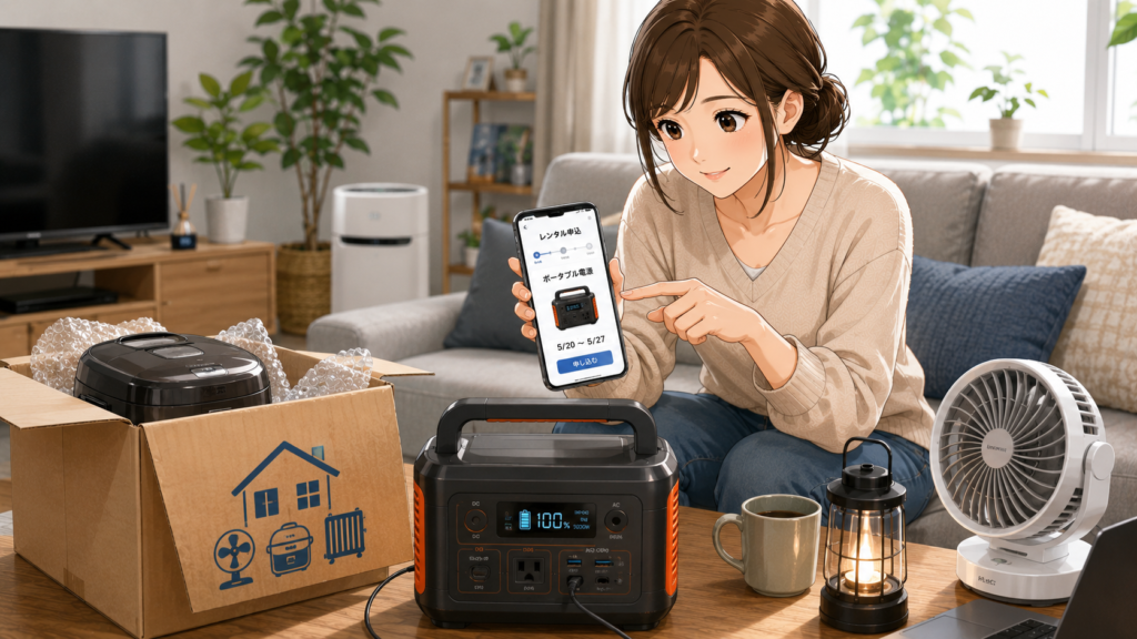 買う前に家電レンタルサービスで試す方法