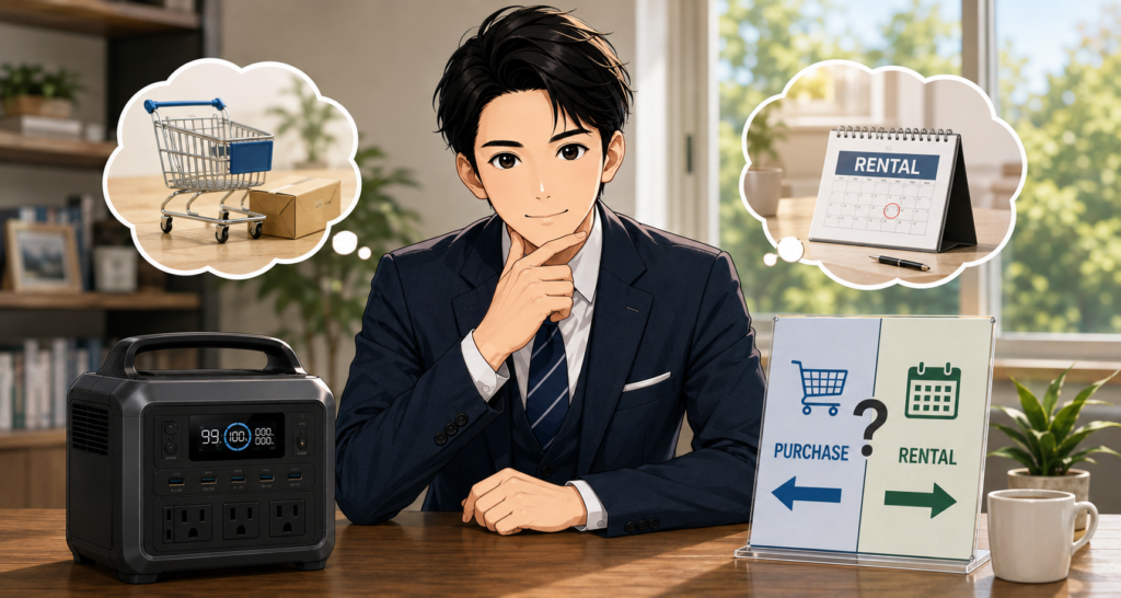購入とレンタルのどちらが向いているか