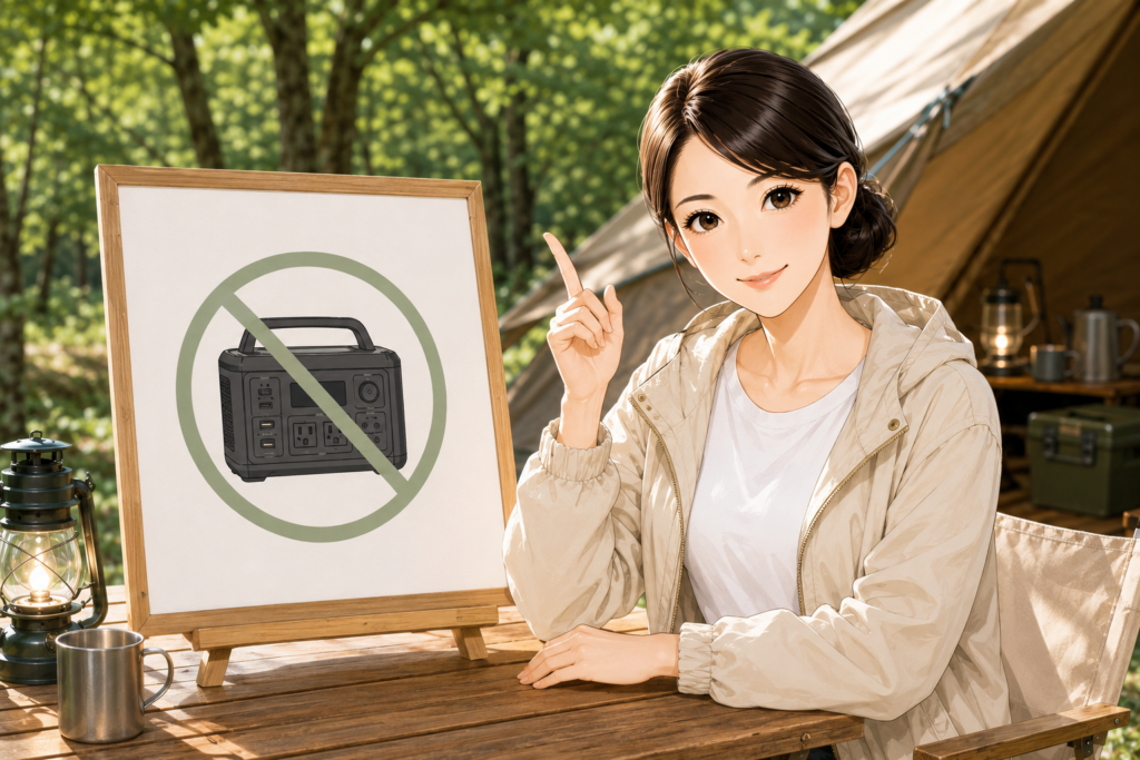 ポータブル電源がいらないケース