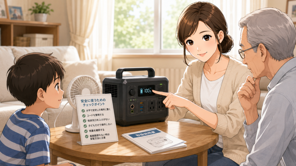 子どもや高齢者に使うときの注意点