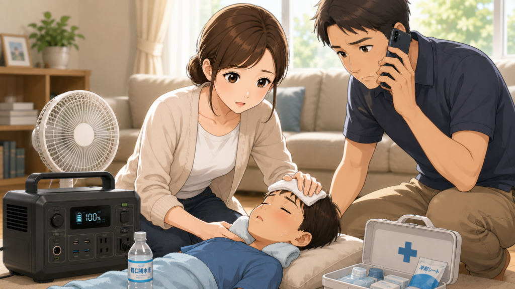 熱中症が疑われるときの対応