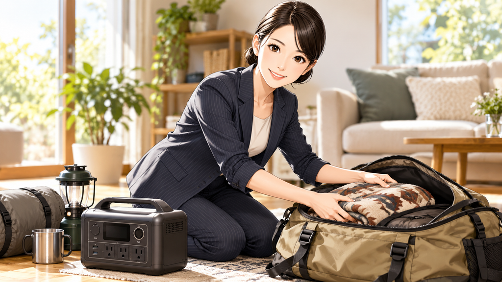 キャンプでは容量と定格出力を分けて選ぶ